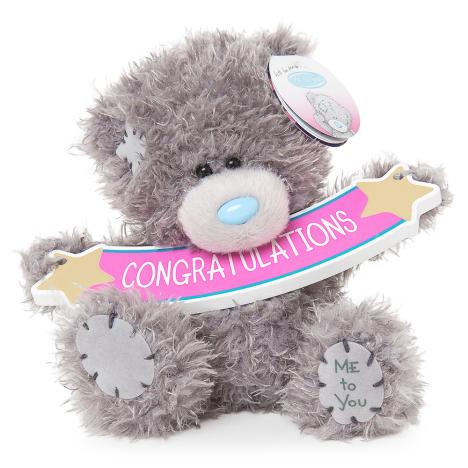 5" Congratulations Banner Me to You Bear £7.99
